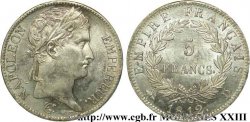 5 francs Napoléon empereur, Empire français 1812 Lyon F.307/44 AU 