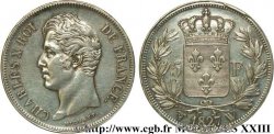 5 francs Charles X, 2e type 1827 Lille F.311/13 SS 