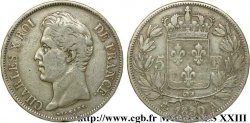 5 Francs, 2e type, tranche en relief 1830 Paris F.312/1