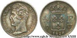 1/4 franc Charles X 1828 Lille F.164/28