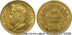 40 francs or Louis-Philippe 1836 Paris F.546/9 TTB 