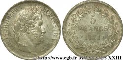 5 francs, Ier type Domard, tranche en relief 1831 Lille F.320/13
