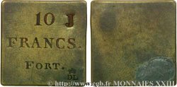 Poids monétaire pour la pièce de 10 francs Cérès n.d. Paris Pom.II/cf. 112 “faible” TTB 