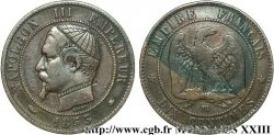Monnaie satirique, module de dix centimes, regravée 1853 Strasbourg F.133/4