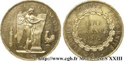 100 francs génie, tranche inscrite en relief Dieu protège la France 1902 Paris F.552/15 SUP 
