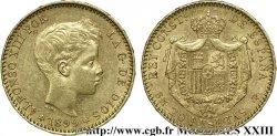 ESPAGNE - ROYAUME D ESPAGNE - ALPHONSE XIII 20 pesetas 1899 Madrid