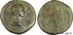 TRAJAN Sesterce, (GB, Æ 37) TTB+