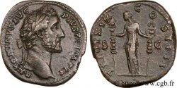 ANTONINUS PIUS Sesterce, (GB, Æ 32) fVZ