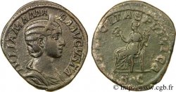 IULIA MAMAEA Sesterce, (GB, Æ 32) fVZ/SS