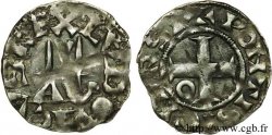 LUIGI VI  THE FAT  Denier, 6e type c. 1120-1130 Pontoise