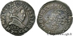 HENRI III Demi-franc au col plat 1589 Bordeaux