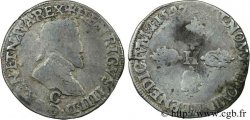 HENRI IV LE GRAND Demi-franc, 3e type de Saint-Lô 1597 Saint-Lô B+