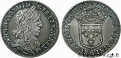 LOUIS XIII LE JUSTE Quart d écu, buste drapé (1er buste de Jean Warin) 1642 Paris, Monnaie du Louvre TTB+/SUP
