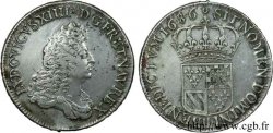 LOUIS XIV LE GRAND OU LE ROI SOLEIL Écu de Flandre dit “au buste âgé” 1686 Lille TTB