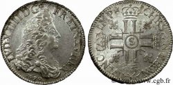LOUIS XIV LE GRAND OU LE ROI SOLEIL Écu aux huit L, 1er type 1690 Reims SUP