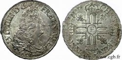 LOUIS XIV LE GRAND OU LE ROI SOLEIL Écu aux huit L, 1er type 1691 Tours TTB+