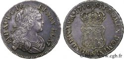 LOUIS XV DIT LE BIEN AIMÉ Écu de Navarre 1718 Reims SUP