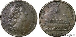 LOUIS XV  THE WELL-BELOVED  Jeton, colonies françaises d’Amérique VF