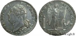 LOUIS XVI (MONARQUE CONSTITUTIONNEL)  Écu dit &nbsp;au génie&nbsp;, type FRANÇOIS 1793 Orléans