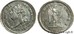 LOUIS XVI (MONARQUE CONSTITUTIONNEL)  15 sols dit &nbsp;au génie&nbsp;, type FRANÇOIS 1791 Paris