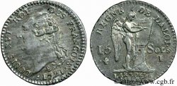 LOUIS XVI (MONARQUE CONSTITUTIONNEL)  15 sols dit &nbsp;au génie&nbsp;, type FRANÇOIS 1791 Limoges