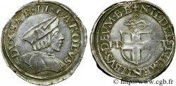 SAVOIE - DUCHÉ DE SAVOIE - CHARLES II LE BON Teston, 2e type TTB+