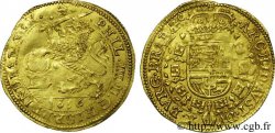 PAYS-BAS ESPAGNOLS - DUCHÉ DE BRABANT - PHILIPPE IV Souverain ou lion d or 1656 Bruxelles