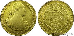 SPAGNA - REGNO DI SPAGNA - CARLO IV 4 escudos en or 1792 Madrid