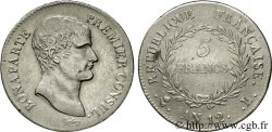 5 francs Bonaparte Premier consul 1804 Bayonne F.301/18 TB 