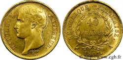 40 francs or Napoléon tête nue, type transitoire 1807 Paris F.539/1 SS 