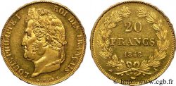 20 francs Louis-Philippe, Domard 1848 Paris F.527/38 SUP 