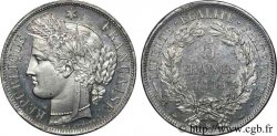 5 francs Cérès Deuxième république 1849 Strasbourg F.327/3