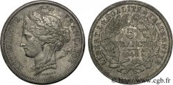 Concours de 5 francs, piéfort de Domard 1848 Paris VG.3070 var. TTB 