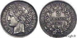 2 francs Cérès, avec légende 1870  Paris F.265/2