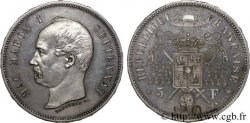 Module de 5 francs Mac-Mahon, pièce satirique en argent - Essai 1874 Bruxelles VG.3857 var. SPL 