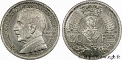 Essai - piéfort de 20 francs Pétain en aluminium par Cochet 1941 Paris VG.cf. 5565  MS 