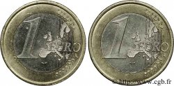 BANCO CENTRAL EUROPEO 1 euro, double face commune n.d.  
