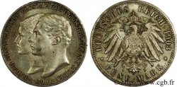 GERMANY - GRAND DUCHY OF SAXE-WEIMAR-EISENACH - WILLIAM ERNEST AND CAROLINA 5 marks 1903 Berlin