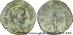 GORDIANUS III Sesterce, (GB, Æ 32) fVZ/SS