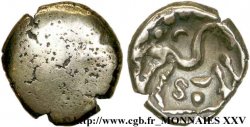 AMBIENS (Région d Amiens) Statère d électrum uniface, type de Lumbres TTB