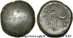 GALLIA BELGICA - AMBIANI (Regione di Amiens) Statère d or uniface en bronze