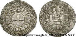 FILIPPO III  THE BOLD  AND FILIPPO IV  THE FAIR  Gros tournois à l O rond c. 1305 