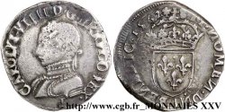 CHARLES IX Teston, 5e type 1562 Limoges