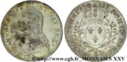 LOUIS XV &nbsp;THE WELL-BELOVED&nbsp; Demi-écu aux branches d&nbsp;olivier, buste habillé 1728 Tours
