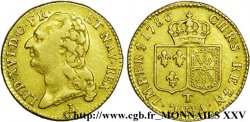 LOUIS XVI Louis d or aux écus accolés 1786 Nantes