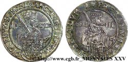 ALLEMAGNE - DUCHÉ DE SAXE ÉLECTORALE - LIGNE ALBERTINE - JEAN GEORGES Ier Quart de thaler 1617 Leipzig