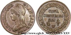 Cinq centimes Dupré, grand module 1797 Lille F.115/31