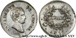 Quart (de franc) Bonaparte Premier Consul 1804 Paris F.157/1