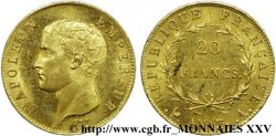 20 francs or Napoléon tête nue, calendrier révolutionnaire 1805 Paris F.512/1 SPL 