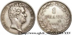 1 franc Louis-Philippe, tête nue 1831 Rouen F.209/2